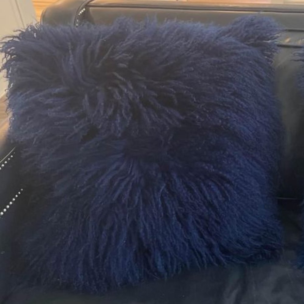 Mongolian Lamb Pillow Covers